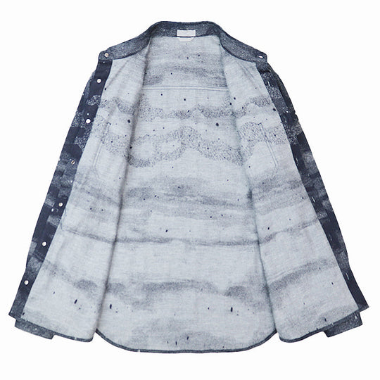 Dior Long sleeve shirt 043D584F5338 cotton Dark indigo 40