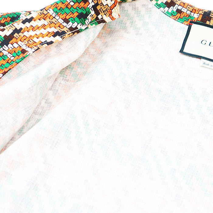 GUCCI Short sleeve shirt 623168 cotton 100% multicolor mens 46 Used Authentic