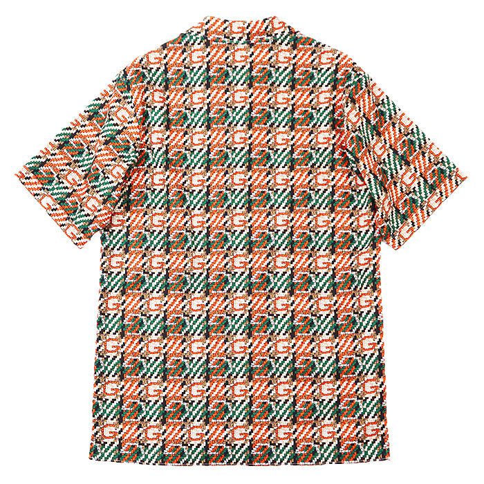 GUCCI Short sleeve shirt 623168 cotton 100% multicolor mens 46 Used Authentic