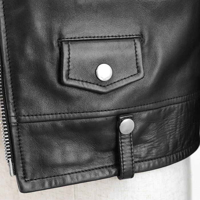 SAINT LAURENT PARIS Other outerwear 397287 [Outer fabric] 100% [Lining] Cupra 60%, Cotton 40% black Women 36 Used Authentic