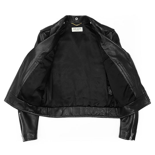 SAINT LAURENT PARIS Other outerwear 397287 [Outer fabric] 100% [Lining] Cupra 60%, Cotton 40% black Women 36 Used Authentic