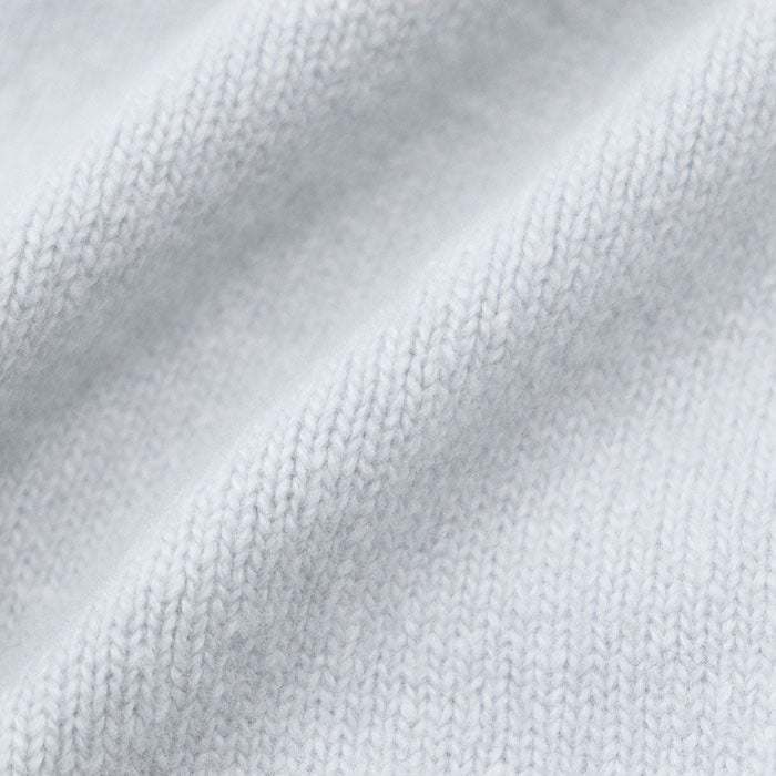 HERMES knit 68% wool, 29% cashmere [separate fabric] 100% silk Sac blue Women 38 Used Authentic