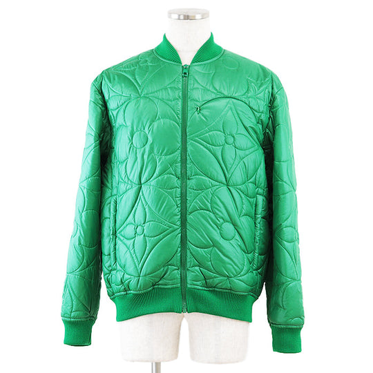 LOUIS VUITTON Other outerwear RM221Q DH1 HLB51E [Outer material] 100% polyester [Lining] 100% cotton [Filling] 100% polyester green mens 48 Used Authentic