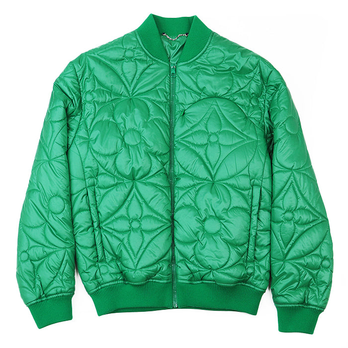 LOUIS VUITTON Other outerwear RM221Q DH1 HLB51E [Outer material] 100% polyester [Lining] 100% cotton [Filling] 100% polyester green mens 48 Used Authentic