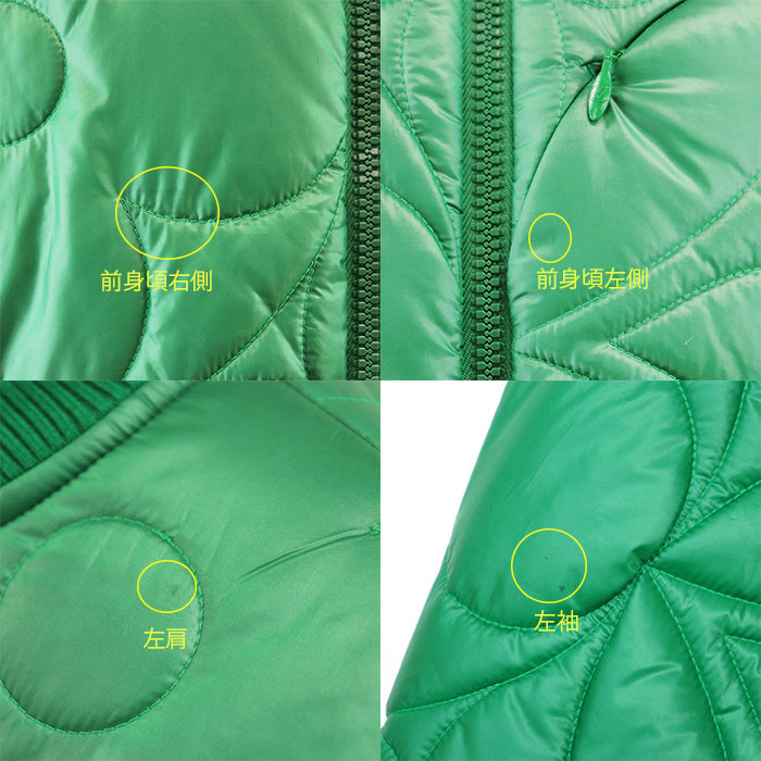LOUIS VUITTON Other outerwear RM221Q DH1 HLB51E [Outer material] 100% polyester [Lining] 100% cotton [Filling] 100% polyester green mens 48 Used Authentic