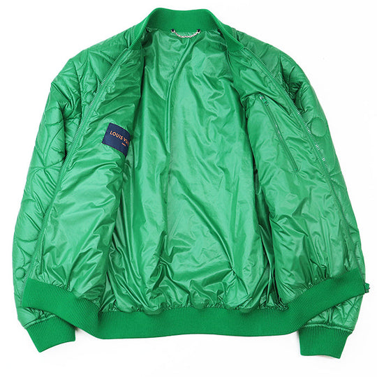 LOUIS VUITTON Other outerwear RM221Q DH1 HLB51E [Outer material] 100% polyester [Lining] 100% cotton [Filling] 100% polyester green mens 48 Used Authentic