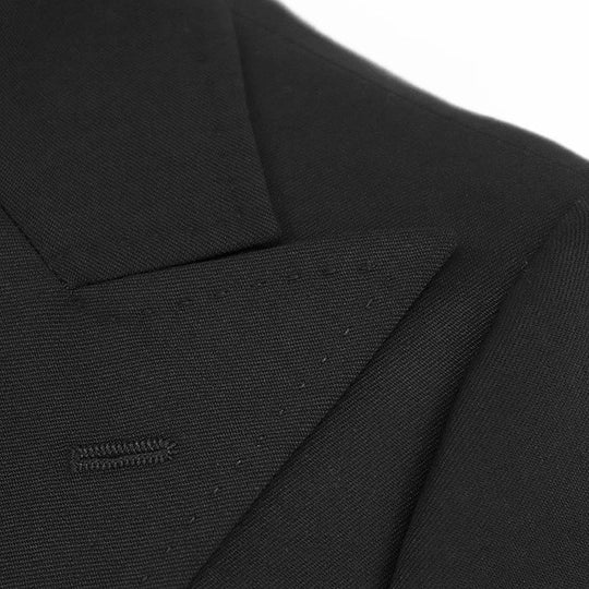 DOLCE&GABBANA Other outerwear [Outer material] 100% wool [Lining] 100% rayon black Women 38 Used Authentic