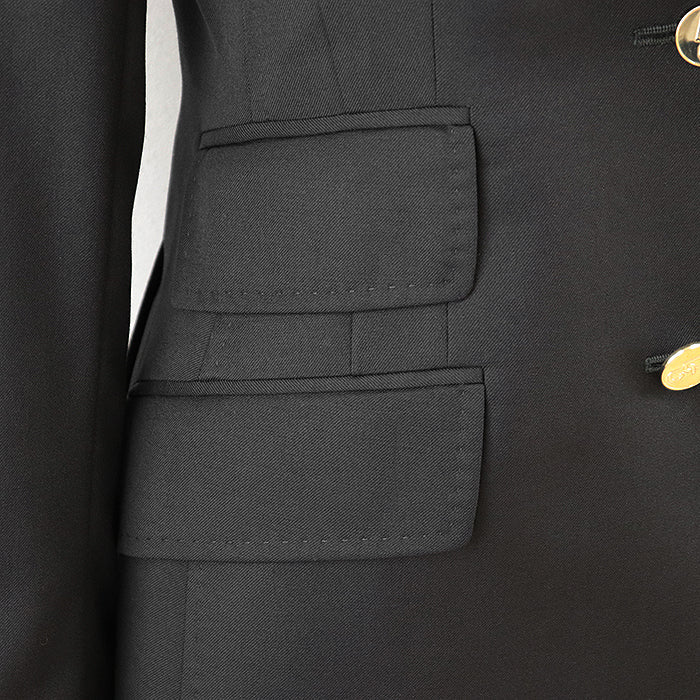DOLCE&GABBANA Other outerwear [Outer material] 100% wool [Lining] 100% rayon black Women 38 Used Authentic