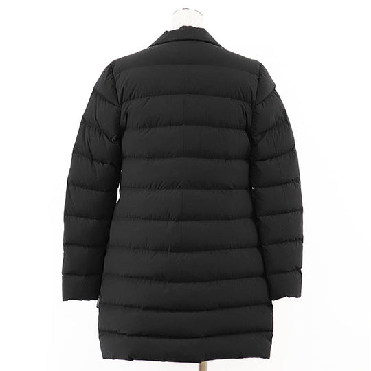 MONCLER coat 68% nylon, 32% polyurethane [Filling] 90% down, 10% feather black Women 1 Used Authentic