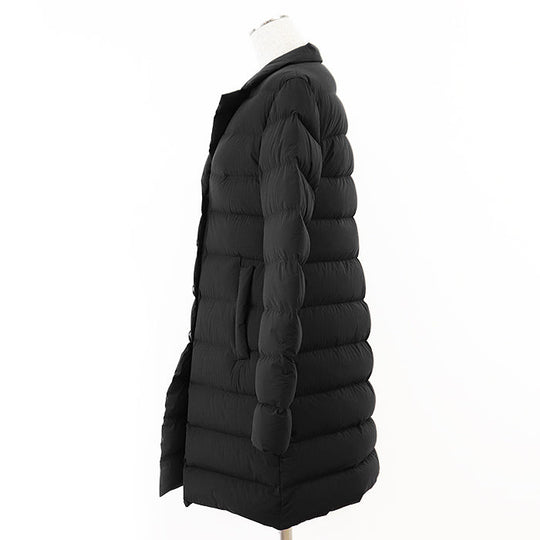 MONCLER coat 68% nylon, 32% polyurethane [Filling] 90% down, 10% feather black Women 1 Used Authentic