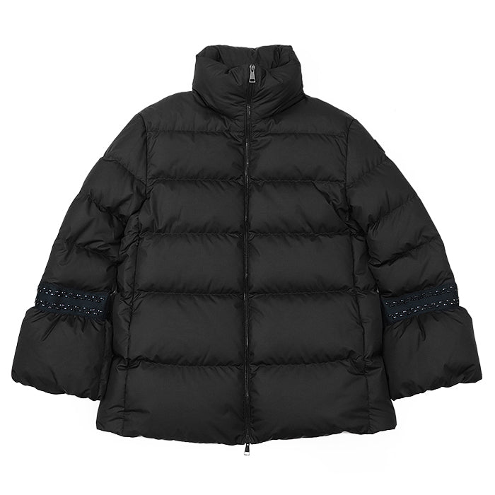 MONCLER Down jacket 59632 [Outer material] 100% polyester [Lining] 100% nylon [Filling] 90% down, 10% feather black zero
