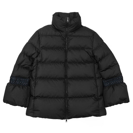 MONCLER Down jacket 59632 [Outer material] 100% polyester [Lining] 100% nylon [Filling] 90% down, 10% feather black zero
