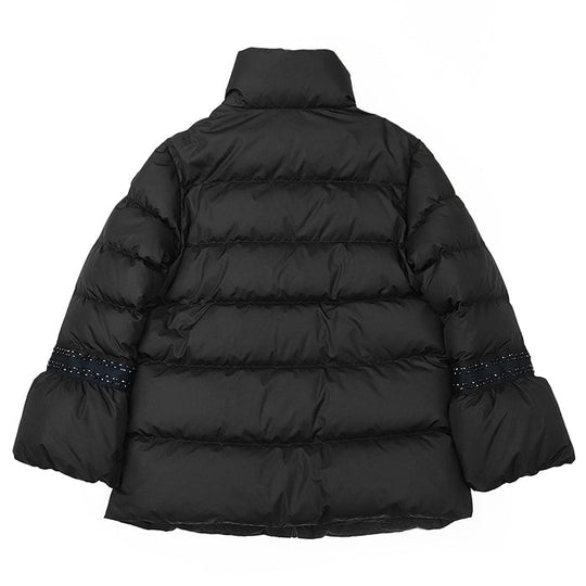 MONCLER Down jacket 59632 [Outer material] 100% polyester [Lining] 100% nylon [Filling] 90% down, 10% feather black zero