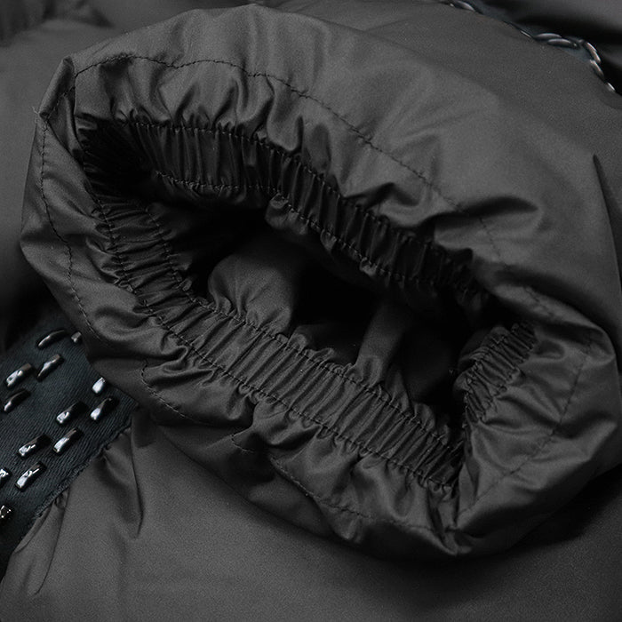 MONCLER Down jacket 59632 [Outer material] 100% polyester [Lining] 100% nylon [Filling] 90% down, 10% feather black zero