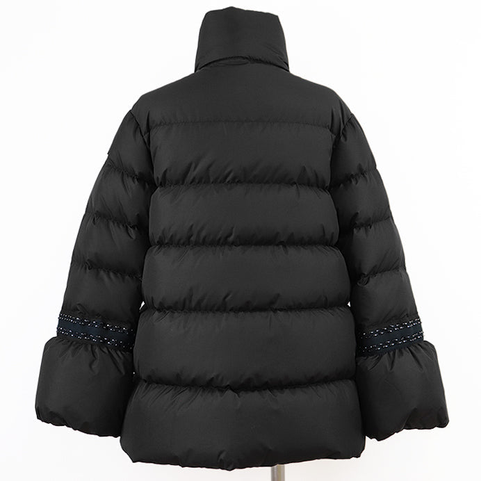 MONCLER Down jacket 59632 [Outer material] 100% polyester [Lining] 100% nylon [Filling] 90% down, 10% feather black zero