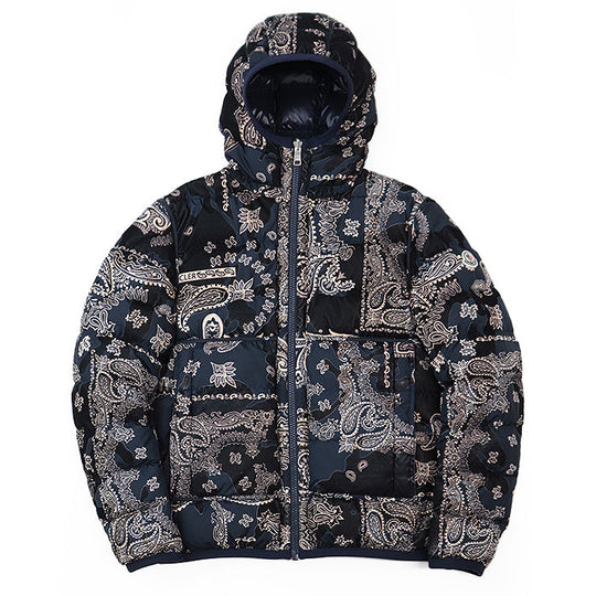 MONCLER Down jacket 68950 [Outer material] 100% nylon [Lining] 100% polyester [Filling] 90% down, 10% feather Navy mens 1 Used Authentic