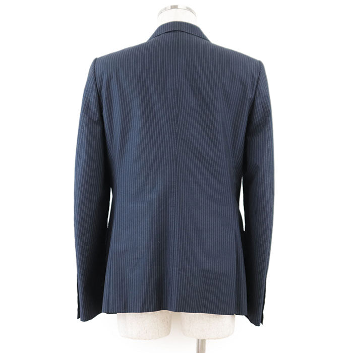 GUCCI suit [Outer material] 65% cotton, 35% mohair [Lining] 100% viscose Navy 21GCFE mens Used Authentic