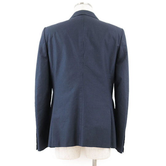 GUCCI suit [Outer material] 65% cotton, 35% mohair [Lining] 100% viscose Navy 21GCFE mens Used Authentic