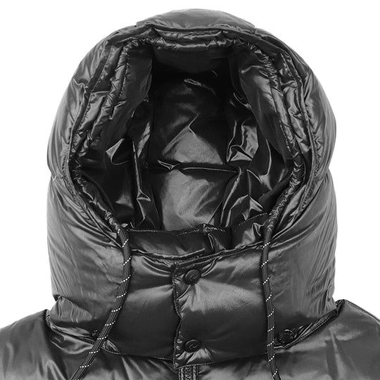 MONCLER GENIUS Down jacket 53A0E 100% nylon [Filling] 90% down, 10% feather black mens 1 Used Authentic