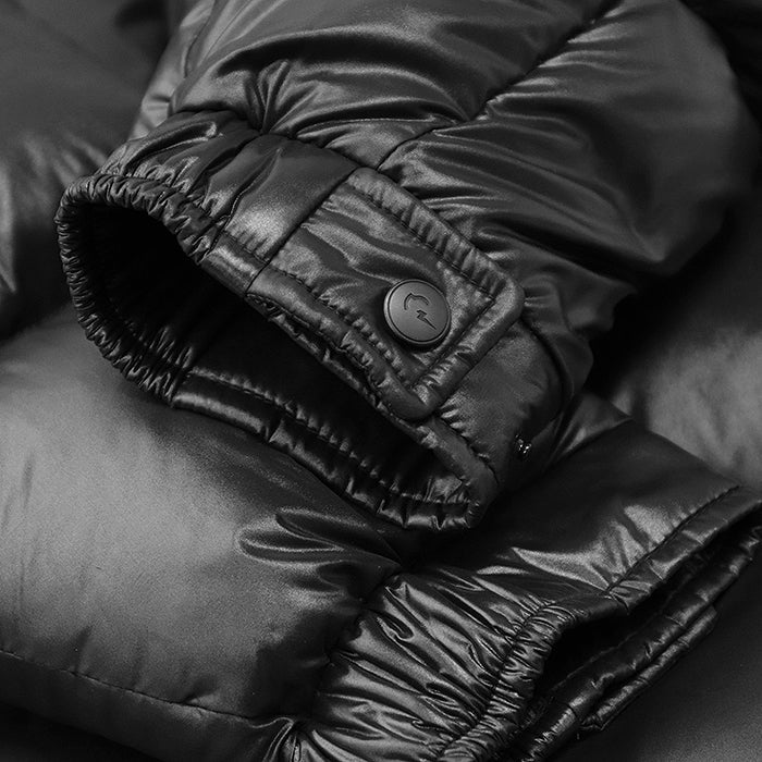 MONCLER GENIUS Down jacket 53A0E 100% nylon [Filling] 90% down, 10% feather black mens 1 Used Authentic