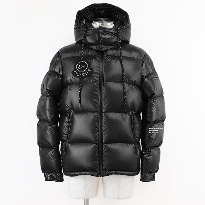 MONCLER GENIUS Down jacket 53A0E 100% nylon [Filling] 90% down, 10% feather black mens 1 Used Authentic