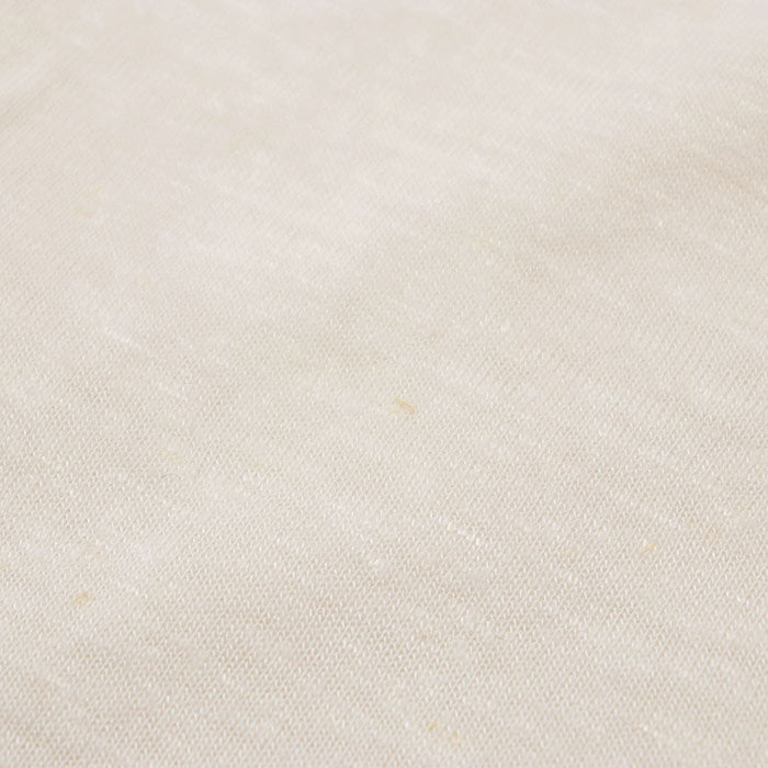 CHANEL Cut 70% viscose, 30% linen Off-white black Women 42 Used Authentic