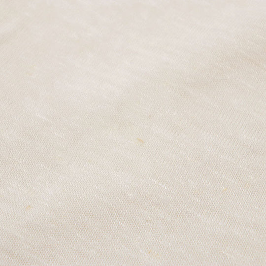 CHANEL Cut 70% viscose, 30% linen Off-white black Women 42 Used Authentic