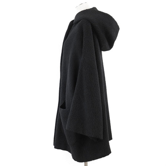 GUCCI coat [Outer material] 100% alpaca [Lining] 100% cupra black Women 42 Used Authentic