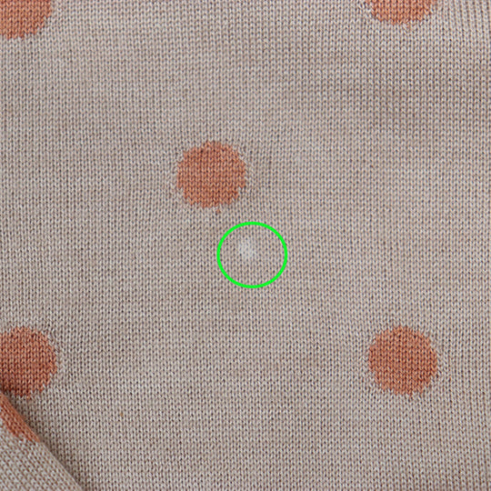 HERMES knit [Outer fabric] 50% cashmere, 50% silk [Other fabric] 100% rayon beige Women 38 Used Authentic