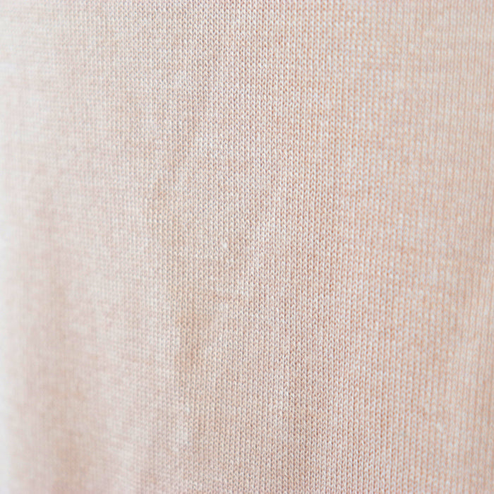 HERMES knit [Outer fabric] 50% cashmere, 50% silk [Other fabric] 100% rayon beige Women 38 Used Authentic