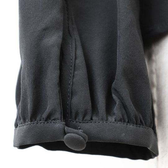 RED VALENTINO Long sleeve shirt [Outer fabric] 100% silk [Other fabric] 100% nylon black Women 38 Used Authentic