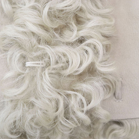 theory Other outerwear Shearling %, Polyethylene % [Leather part] 100% sheep leather Sand beige Women S Used Authentic