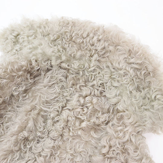 theory Other outerwear Shearling %, Polyethylene % [Leather part] 100% sheep leather Sand beige Women S Used Authentic