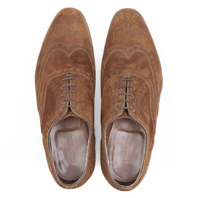 EDWARD GREEN Dress shoes 65231 leather Brown mens 6 1/2 Used Authentic