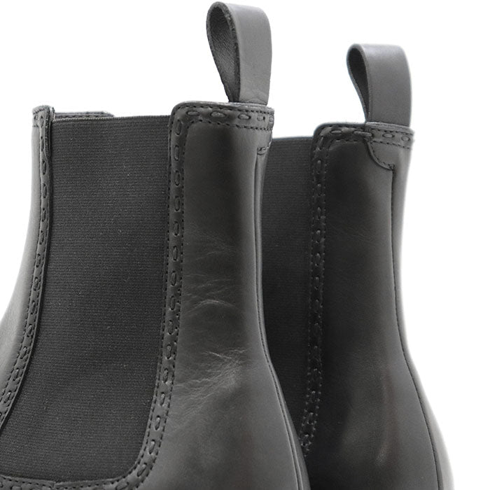 BOTTEGAVENETA boots 100% leather, 100% rubber black mens 40 Used Authentic