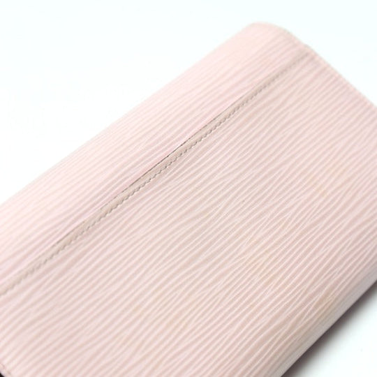 LOUIS VUITTON Long Wallet Purse M61216 Epi Leather Rose valerine Portefeuille Sara Epi With Coin Pocket Women Used Authentic