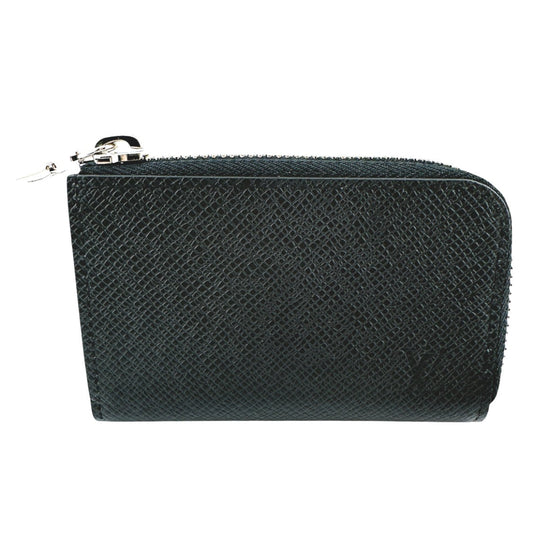 LOUIS VUITTON Coin case M63375 Taiga Aldoise Coin Pocket Taiga Portemonejour Women(Unisex) Used Authentic
