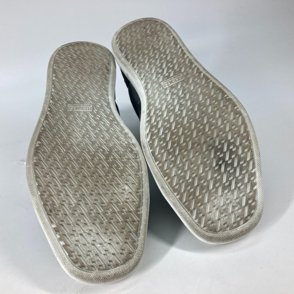 HERMES sneakers Nylon gray laces shoes shoes Express mens 40.5 Used Authentic