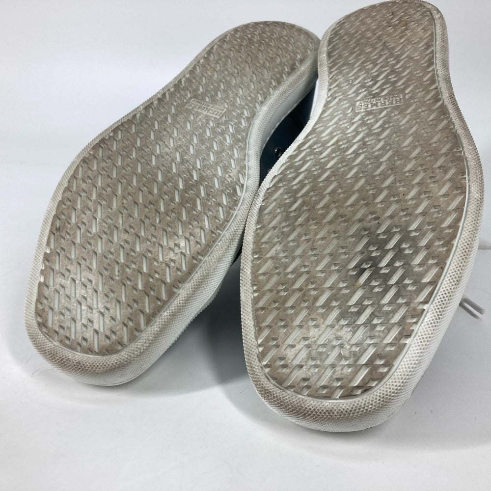 HERMES sneakers Nylon gray laces shoes shoes Express mens 40.5 Used Authentic