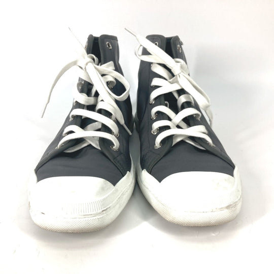 HERMES sneakers Nylon gray laces shoes shoes Express mens 40.5 Used Authentic