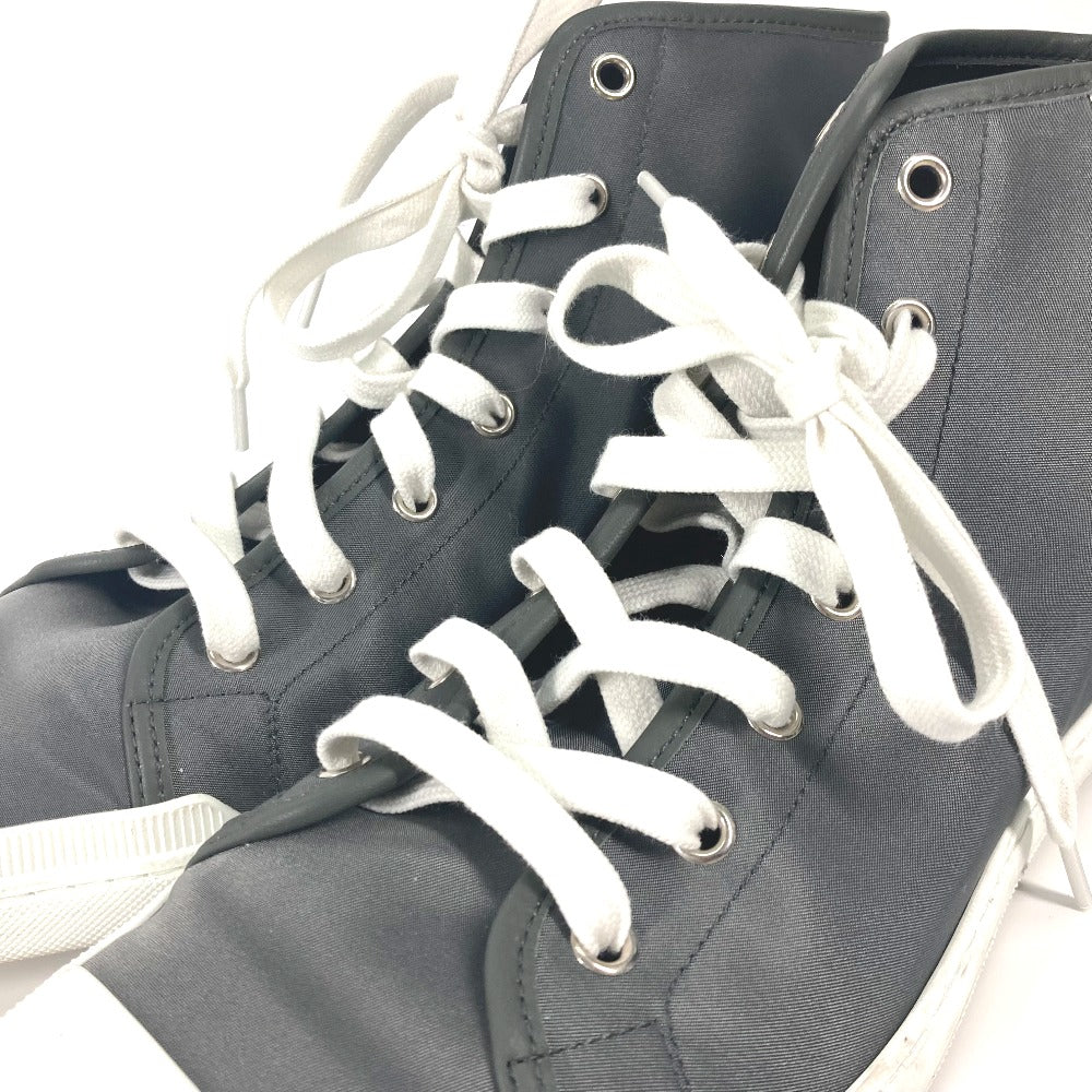 HERMES sneakers Nylon gray laces shoes shoes Express mens 40.5 Used Authentic