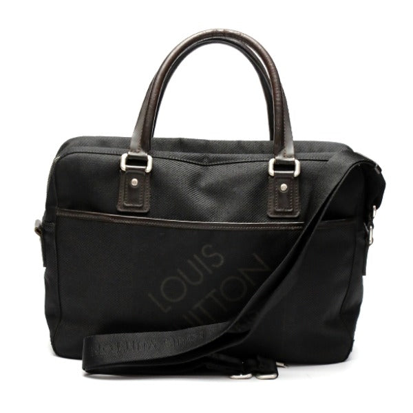 LOUIS VUITTON Business bag M93082 Damier canvas Noir (Black) Business bag Damier Jean Yak unisex(Unisex) Used Authentic