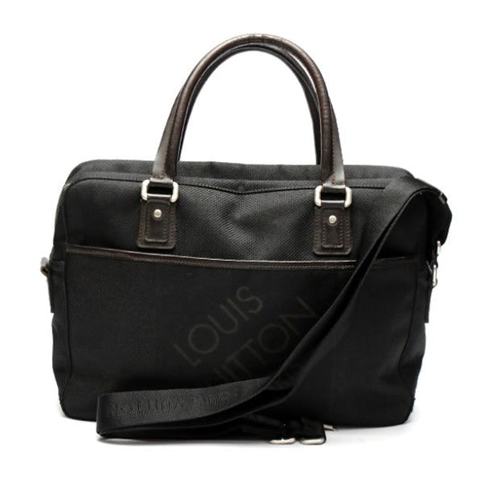 LOUIS VUITTON Business bag M93082 Damier canvas Noir (Black) Business bag Damier Jean Yak unisex(Unisex) Used Authentic