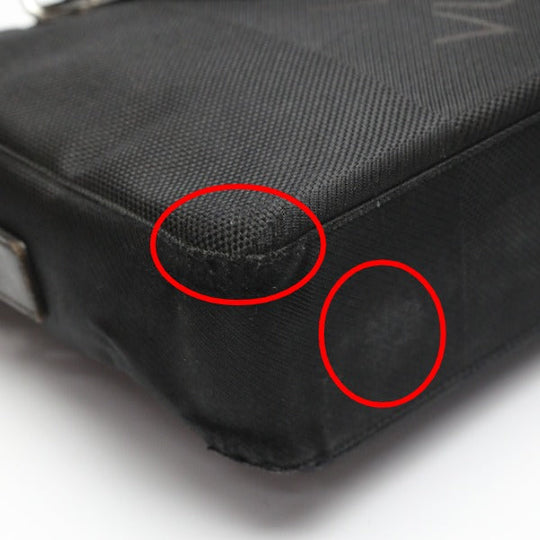 LOUIS VUITTON Business bag M93082 Damier canvas Noir (Black) Business bag Damier Jean Yak unisex(Unisex) Used Authentic