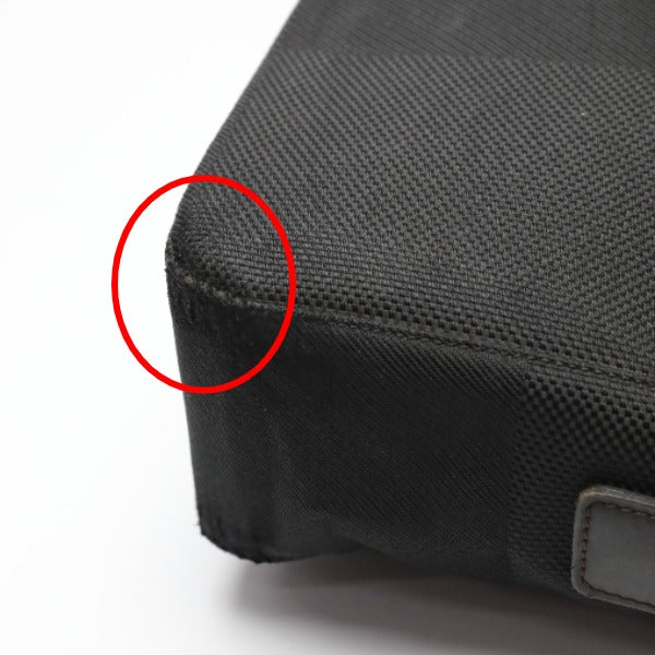 LOUIS VUITTON Business bag M93082 Damier canvas Noir (Black) Business bag Damier Jean Yak unisex(Unisex) Used Authentic