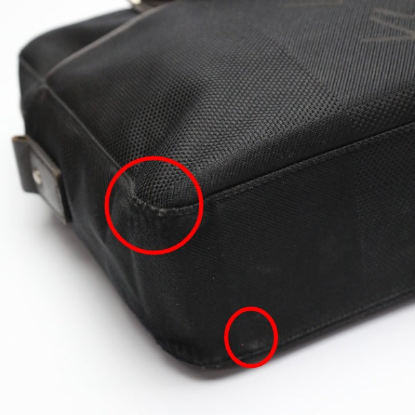 LOUIS VUITTON Business bag M93082 Damier canvas Noir (Black) Business bag Damier Jean Yak unisex(Unisex) Used Authentic