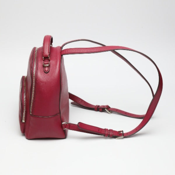 Kate Spade Backpack leather Burple Mini bag Women Used Authentic