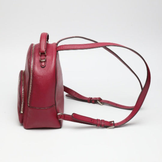 Kate Spade Backpack leather Burple Mini bag Women Used Authentic