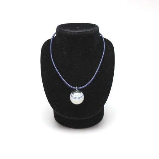 LOUIS VUITTON choker plastic blue Necklace cup compass pendant choker Women(Unisex) Used Authentic