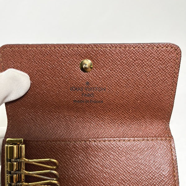 LOUIS VUITTON Key case Key holder  M69517 Monogram canvas Brown for 4 Monogram Multicles4 unisex(Unisex) Used Authentic